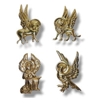Aplique Evangelistas Bronze..