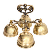 Carrilhão Bronze Polido 4 Badalo..