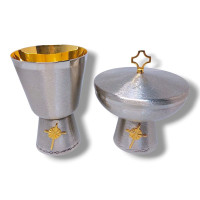 Conjunto Cálice e âmbula 718 Cen Niq..