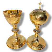 Conjunto Cálice e Âmbula 710/1 DR com Pe..