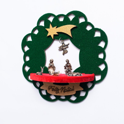 Adorno Presépio Natal 2021 - Verde