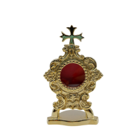 Relicário Flor de Lírio - Ouro ..