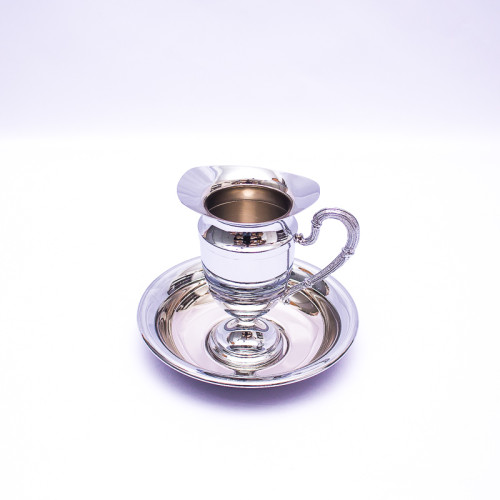 Ânfora com Bacia Cromada Pequena Ânfora com Bacia Cromada Pequena