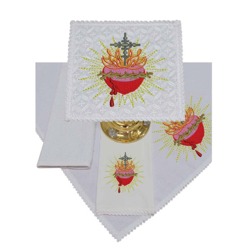 Alfaia Sagrado Coração de Jesus Branca