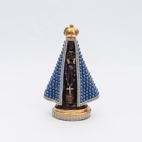 Imagem Gesso Artesanal Aparecida Pérola ..
