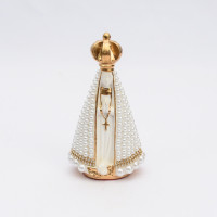 Imagem Gesso Artesanal Aparecida Pérola ..